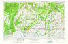 Lake Charles Louisiana Historical topographic map, 1:250000 scale, 1 X 2 Degree, Year 1954
