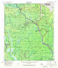 Lake Chicot Louisiana Historical topographic map, 1:62500 scale, 15 X 15 Minute, Year 1959