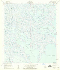 Lake Eloi Louisiana Historical topographic map, 1:24000 scale, 7.5 X 7.5 Minute, Year 1955
