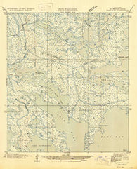 Lake Eloi Louisiana Historical topographic map, 1:31680 scale, 7.5 X 7.5 Minute, Year 1947