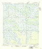 Lake Eloi Louisiana Historical topographic map, 1:31680 scale, 7.5 X 7.5 Minute, Year 1954