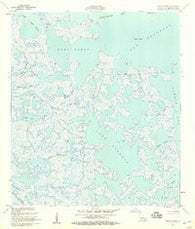 Lake Eugenie Louisiana Historical topographic map, 1:24000 scale, 7.5 X 7.5 Minute, Year 1955