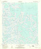 Lake Eugenie Louisiana Historical topographic map, 1:24000 scale, 7.5 X 7.5 Minute, Year 1955