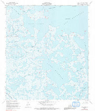 Lake Eugenie Louisiana Historical topographic map, 1:24000 scale, 7.5 X 7.5 Minute, Year 1955