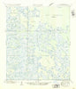 Lake Eugenie Louisiana Historical topographic map, 1:31680 scale, 7.5 X 7.5 Minute, Year 1954