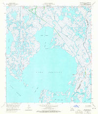 Lake Felicity Louisiana Historical topographic map, 1:24000 scale, 7.5 X 7.5 Minute, Year 1964