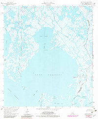 Lake Felicity Louisiana Historical topographic map, 1:24000 scale, 7.5 X 7.5 Minute, Year 1964