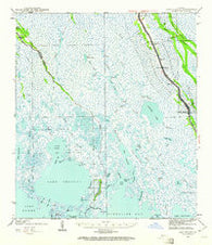 Lake Felicity Louisiana Historical topographic map, 1:62500 scale, 15 X 15 Minute, Year 1939