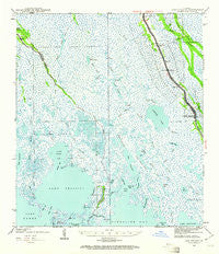 Lake Felicity Louisiana Historical topographic map, 1:62500 scale, 15 X 15 Minute, Year 1939