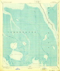 Lake Felicity Louisiana Historical topographic map, 1:62500 scale, 15 X 15 Minute, Year 1894