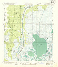 Lake Gero Louisiana Historical topographic map, 1:31680 scale, 7.5 X 7.5 Minute, Year 1935