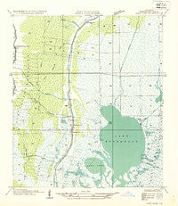 Lake Gero Louisiana Historical topographic map, 1:31680 scale, 7.5 X 7.5 Minute, Year 1935