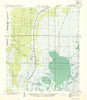 Lake Gero Louisiana Historical topographic map, 1:31680 scale, 7.5 X 7.5 Minute, Year 1935