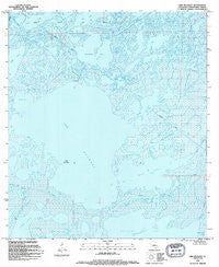 Lake Mechant Louisiana Historical topographic map, 1:24000 scale, 7.5 X 7.5 Minute, Year 1994