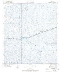 Lake Misere Louisiana Historical topographic map, 1:24000 scale, 7.5 X 7.5 Minute, Year 1934