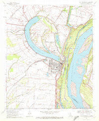 Lake Providence Louisiana Historical topographic map, 1:24000 scale, 7.5 X 7.5 Minute, Year 1970