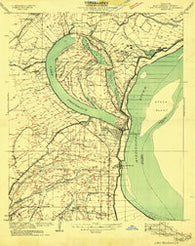Lake Providence Louisiana Historical topographic map, 1:24000 scale, 7.5 X 7.5 Minute, Year 1909