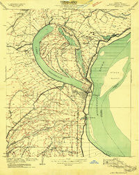 Lake Providence Louisiana Historical topographic map, 1:24000 scale, 7.5 X 7.5 Minute, Year 1909