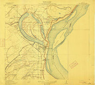 Lake Providence Louisiana Historical topographic map, 1:31680 scale, 7.5 X 7.5 Minute, Year 1911