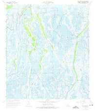 Lake Quitman Louisiana Historical topographic map, 1:24000 scale, 7.5 X 7.5 Minute, Year 1964