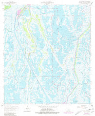 Lake Quitman Louisiana Historical topographic map, 1:24000 scale, 7.5 X 7.5 Minute, Year 1964