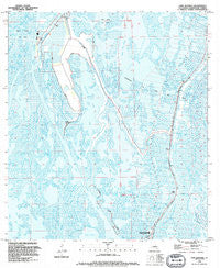 Lake Quitman Louisiana Historical topographic map, 1:24000 scale, 7.5 X 7.5 Minute, Year 1994