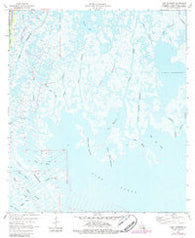 Lake Tambour Louisiana Historical topographic map, 1:24000 scale, 7.5 X 7.5 Minute, Year 1964