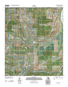 Lake Bruin Louisiana Historical topographic map, 1:24000 scale, 7.5 X 7.5 Minute, Year 2012