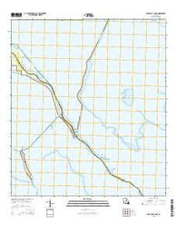 Lake Bully Camp Louisiana Current topographic map, 1:24000 scale, 7.5 X 7.5 Minute, Year 2015