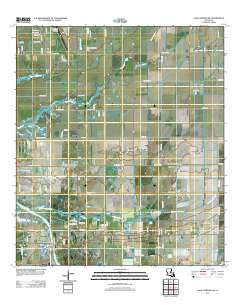 Lake Charles SW Louisiana Historical topographic map, 1:24000 scale, 7.5 X 7.5 Minute, Year 2012