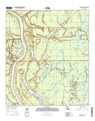 Lake Chicot Louisiana Current topographic map, 1:24000 scale, 7.5 X 7.5 Minute, Year 2015