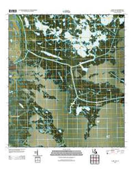 Lake Eloi Louisiana Historical topographic map, 1:24000 scale, 7.5 X 7.5 Minute, Year 2012