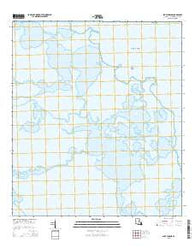 Lake Eugenie Louisiana Current topographic map, 1:24000 scale, 7.5 X 7.5 Minute, Year 2015