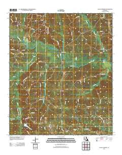 Lake Foursome Louisiana Historical topographic map, 1:24000 scale, 7.5 X 7.5 Minute, Year 2012