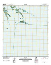 Lake La Graisse Louisiana Historical topographic map, 1:24000 scale, 7.5 X 7.5 Minute, Year 2012