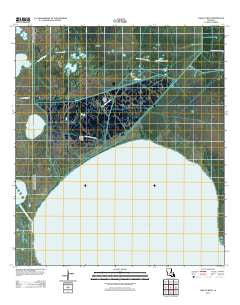 Lake Le Bleu Louisiana Historical topographic map, 1:24000 scale, 7.5 X 7.5 Minute, Year 2012