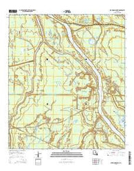 Lake Mongoulois Louisiana Current topographic map, 1:24000 scale, 7.5 X 7.5 Minute, Year 2015