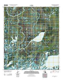 Lake Penchant Louisiana Historical topographic map, 1:24000 scale, 7.5 X 7.5 Minute, Year 2012