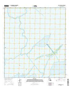 Lake Penchant Louisiana Current topographic map, 1:24000 scale, 7.5 X 7.5 Minute, Year 2015