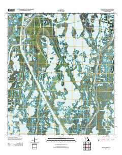 Lake Quitman Louisiana Historical topographic map, 1:24000 scale, 7.5 X 7.5 Minute, Year 2012