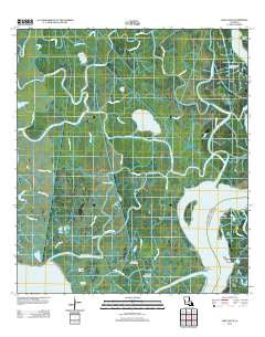 Lake Salve Louisiana Historical topographic map, 1:24000 scale, 7.5 X 7.5 Minute, Year 2012