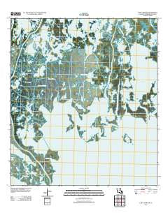 Lake Tambour Louisiana Historical topographic map, 1:24000 scale, 7.5 X 7.5 Minute, Year 2012