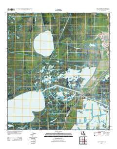 Lake Theriot Louisiana Historical topographic map, 1:24000 scale, 7.5 X 7.5 Minute, Year 2012
