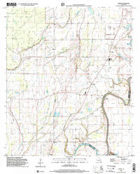 Lamar Louisiana Historical topographic map, 1:24000 scale, 7.5 X 7.5 Minute, Year 1998