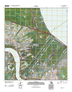 Laplace Louisiana Historical topographic map, 1:24000 scale, 7.5 X 7.5 Minute, Year 2012