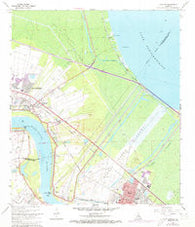 Laplace Louisiana Historical topographic map, 1:24000 scale, 7.5 X 7.5 Minute, Year 1967