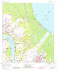 Laplace Louisiana Historical topographic map, 1:24000 scale, 7.5 X 7.5 Minute, Year 1967