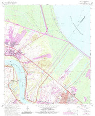 Laplace Louisiana Historical topographic map, 1:24000 scale, 7.5 X 7.5 Minute, Year 1967