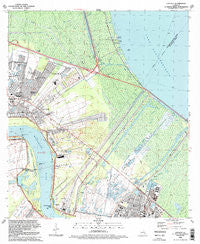 Laplace Louisiana Historical topographic map, 1:24000 scale, 7.5 X 7.5 Minute, Year 1992