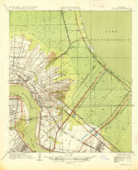 Laplace Louisiana Historical topographic map, 1:31680 scale, 7.5 X 7.5 Minute, Year 1935
